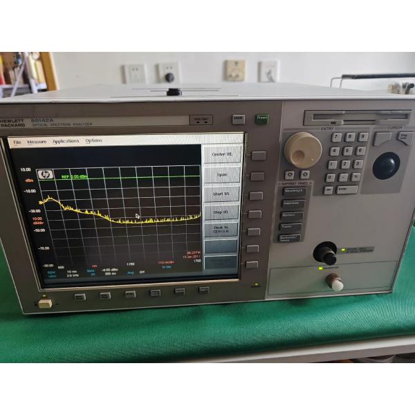 High Accuracy Used Optical Spectrum Analyzer Agilent 86142A 600 – 1700 Nm