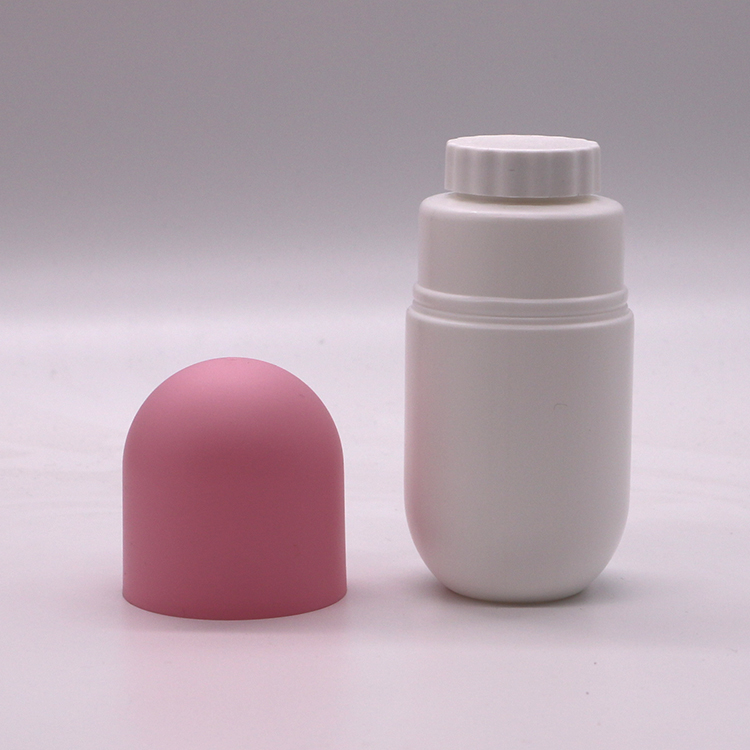 130ml HDPE Capsule Shape Plastic Bottle for Dietary Nutrition Supplement Screen Print