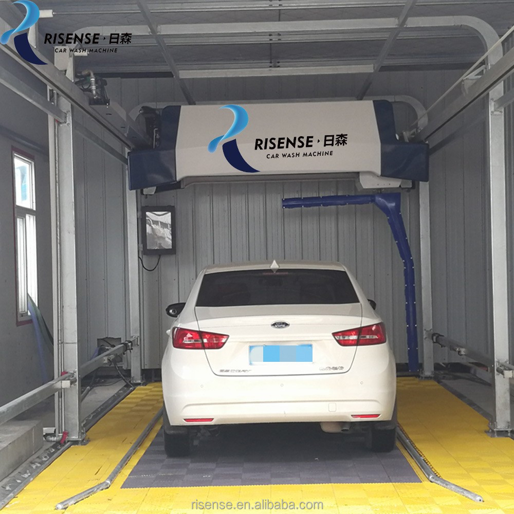 European Style High Pressure Water Touchless Car Wash Machine for Auto Exterior Cleaning