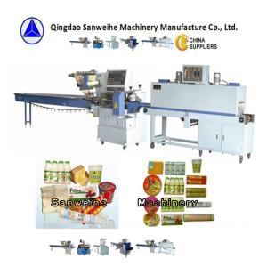 Wholesale Fully Sealed POF Film Flow Wrap Packing Machine Heat Shrink Packing Machine from china suppliers