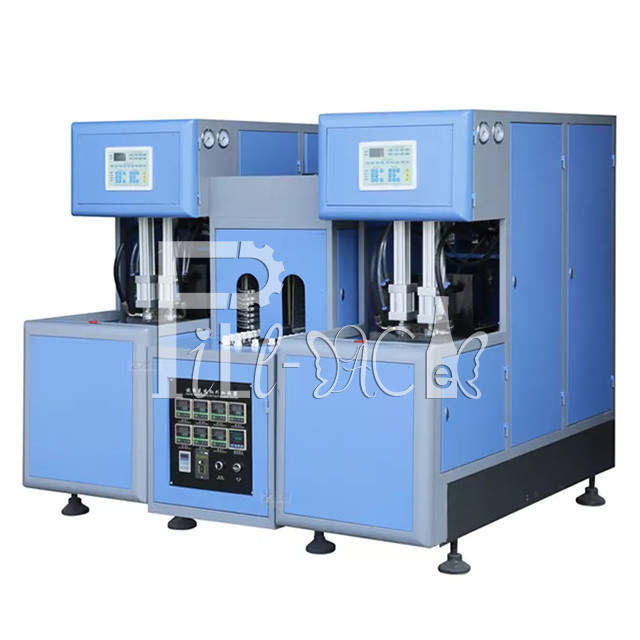 2400BPH Semi Auto Pet Bottle Making Blowing Machine