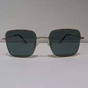 Wholesale PC Anti Reflective Sunglasses 54mm Square Gold Polarized from china suppliers
