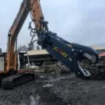 Heavy Duty Powerful Hydraulic Metal Eagle Scrap Shears Cutter For Excavator