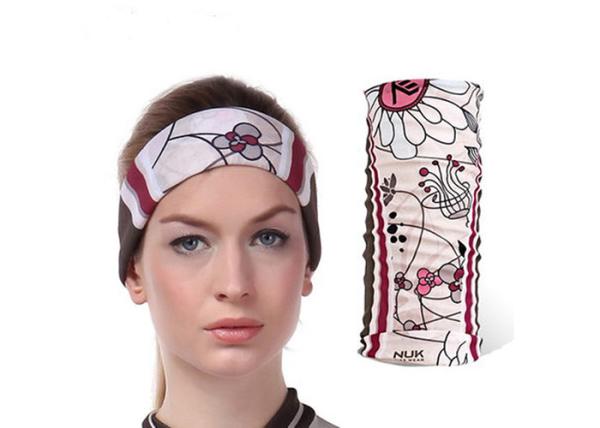Soft Touch Fishing Neck Scarf Water Droplets Pattern Low Fiber Properties Absorb