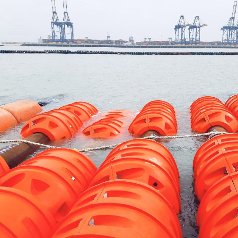 4 Inch HDPE Hose Floats High Floating Design Low Water Absorption Saltwater Compatible