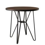 Wood Color 48.03" X 48.03" X 30.7" Simple Modern Dining Table / Round Dinner