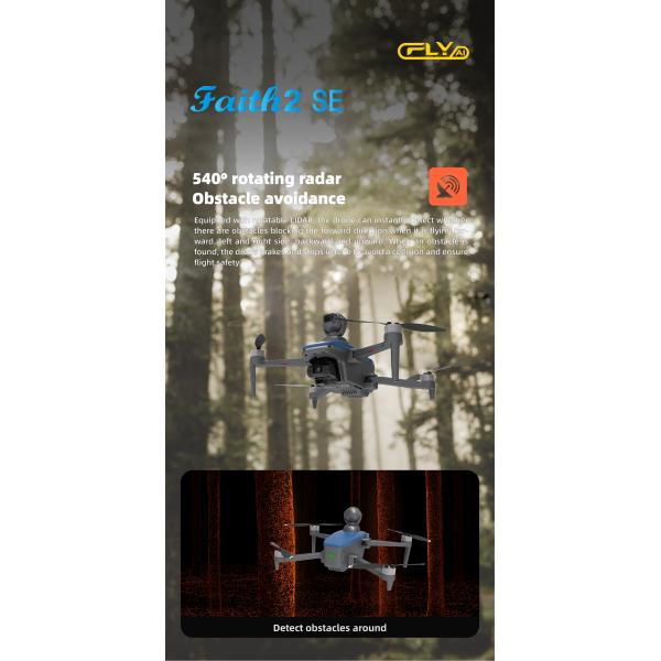 Discover the 2024 C-fly Faith 2 Se Drone 3-axis Gimbal 4k Camera GPS 5g FPV 3km Control Distance 28 Mins Flight Time