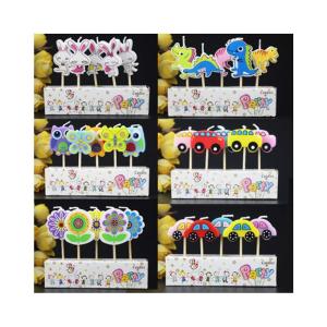 Wholesale Cartoon Car Shaped Art Candles for Kids Cake Decoration Handmade in Mexico About 110g from china suppliers