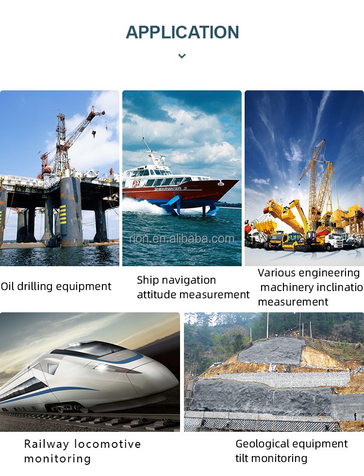 HCA526T High Precision Stable MEMS Digital Type Tilt Sensor For Ship navigation attitude measurement