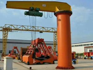 Wholesale 12m Span 360 Degree Swing 5T Pillar Mounted Jib Crane from china suppliers