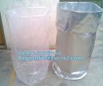 circle round bottom liner for liquid and powder, PE round bottom bag,round