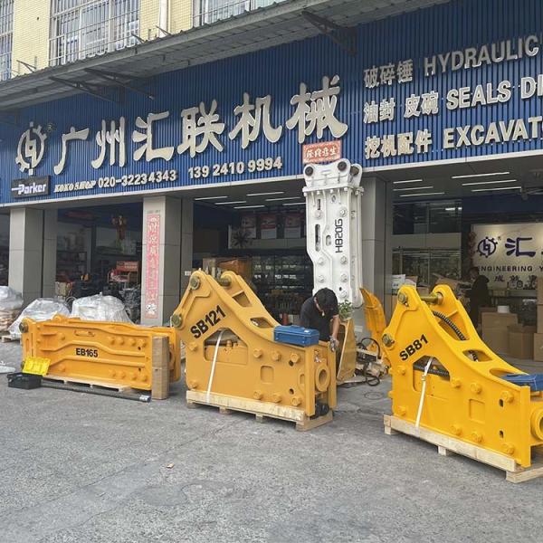 Factory Price OEM SB121 Silenced Type Hydraulic Breaker Hammer For 30Ton 40ton