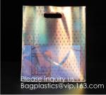 Laser Handle Shoulder Bag Glitter Tote Bag Pvc Holographic Bag, vinyl rainbow,