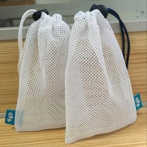 Wholesale Small Net Lingerie Wash Bag , Nylon / Jute Drawstring Laundry Net Bag from china suppliers