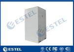 Aluminum Outdoor Battery Cabinet One Front Door For Telecom Station