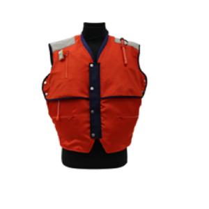 Wholesale Nylon Orange PU And Kappa Bag Save Clothes / Life Clothes Red Color from china suppliers