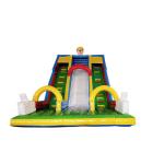 Colorful Commercial Grade Inflatable Water Slide Rental Water Bouncy Party