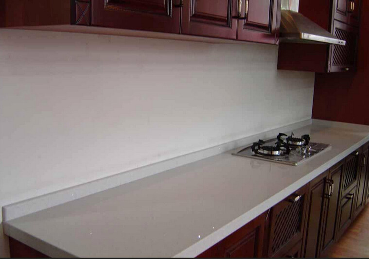 1.8cm Thickness Thassos White Marble Stone , Polished Honed White Crystal Marble