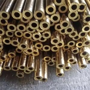 Wholesale H65 H62 Thin Wall Brass Tubing Capillary Brass Hollow Pipe Soft Annealed from china suppliers