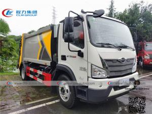 Wholesale Foton Forland 4x2 9000 Liters Compactor Garbage Truck from china suppliers