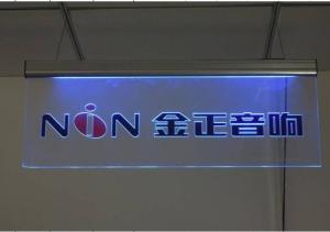 Wholesale High Brightness led acrylic guiding sign board hanging WHITE from china suppliers