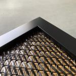 4.5mm Mesh Thickness Stainless Steel Decorative Wire Grilles For Metal Cabinet
