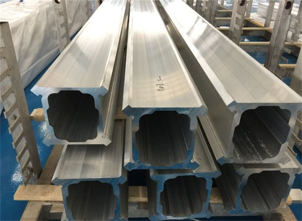 GB/T6892 Anodized Aluminium Industrial Profile Solar Mounting Structure Aluminum Rail
