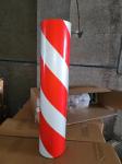 Road Safety Traffic Sign Chevron Reflective Sheeting Vinyl With Red / Yellow