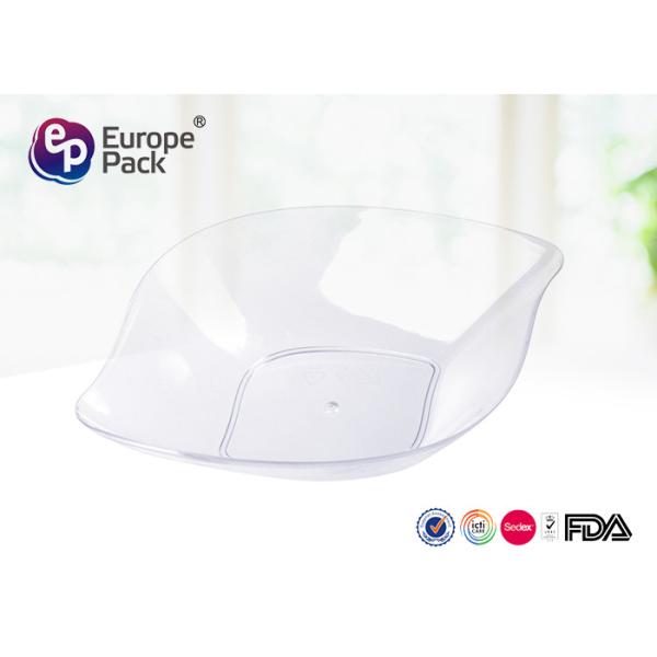 Transparent Disposable Plastic Dessert Cup Holder Candy Sauce Dishes For Party