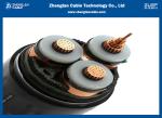 Copper Or Aluminum Conductor Medium Voltage Power Cables 26/35KV XLPE 3X240mm2