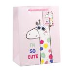 Creative cute design animal handmade kids toy packaging paper bag wholesale