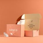 Full Color Single View Mailer Shipping Box Digital Printing Cardboard Paper Box