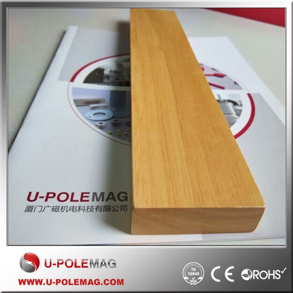 18'' Size Permanent Neodymium Magnet Bar for Wood Magnet Knife Holder U-POLEMAG