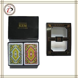 Wholesale 100% CUSTOMIZED PLASTIC PLAYING CARDS from china suppliers