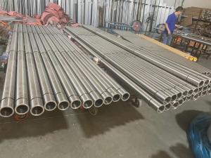 Wholesale Lightweight Hollow Aluminum Rod Bar Polished Surface Finish 1000mm - 8000mm from china suppliers