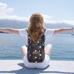 G4Free Small 11 L Foldable Ultralight Backpack for Travel, Camping, Sports,