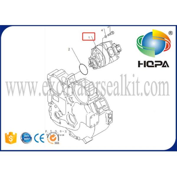 705-52-40160 7055240160 Hydraulic Gear Pump Komatsu D155A-3 D155A-5 D155A-5
