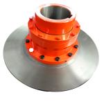 Full Steel Standard Gear Shaft Coupling WGP Type With Brake Disc