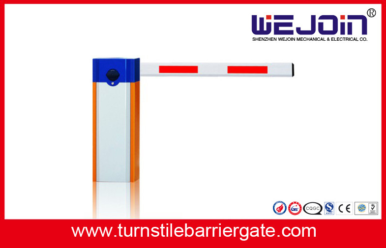 Heavy Duty Parking Boom Automatic Barrier Gate 220VAC Steel Housing Material