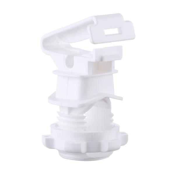 22mm Round Rod Post Insulators Plastic Material Electric Fence Insulators White