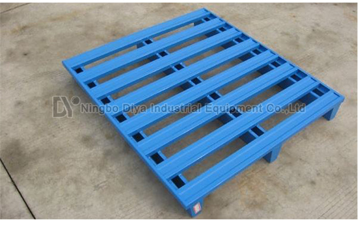 Durable Storage Steel Stacking Rack System , Powder Coated Teardrop Pallet Rack