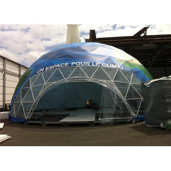 Typical Structure Geodesic Dome Tents For Large Commercial Activities