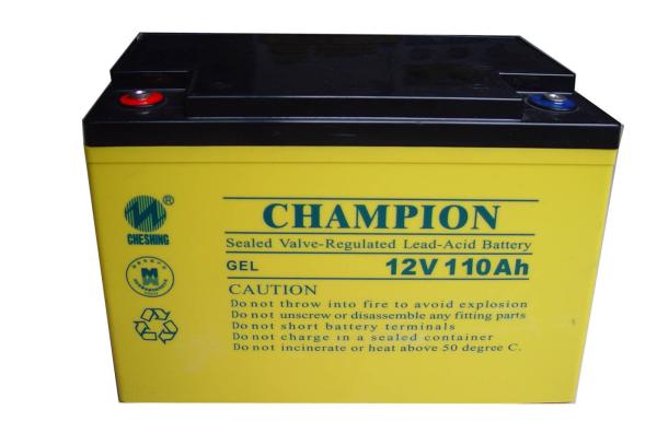 Champion12V40AH GEL battery 12V 110AH 12V120AH Solar battery Lead Acid battery