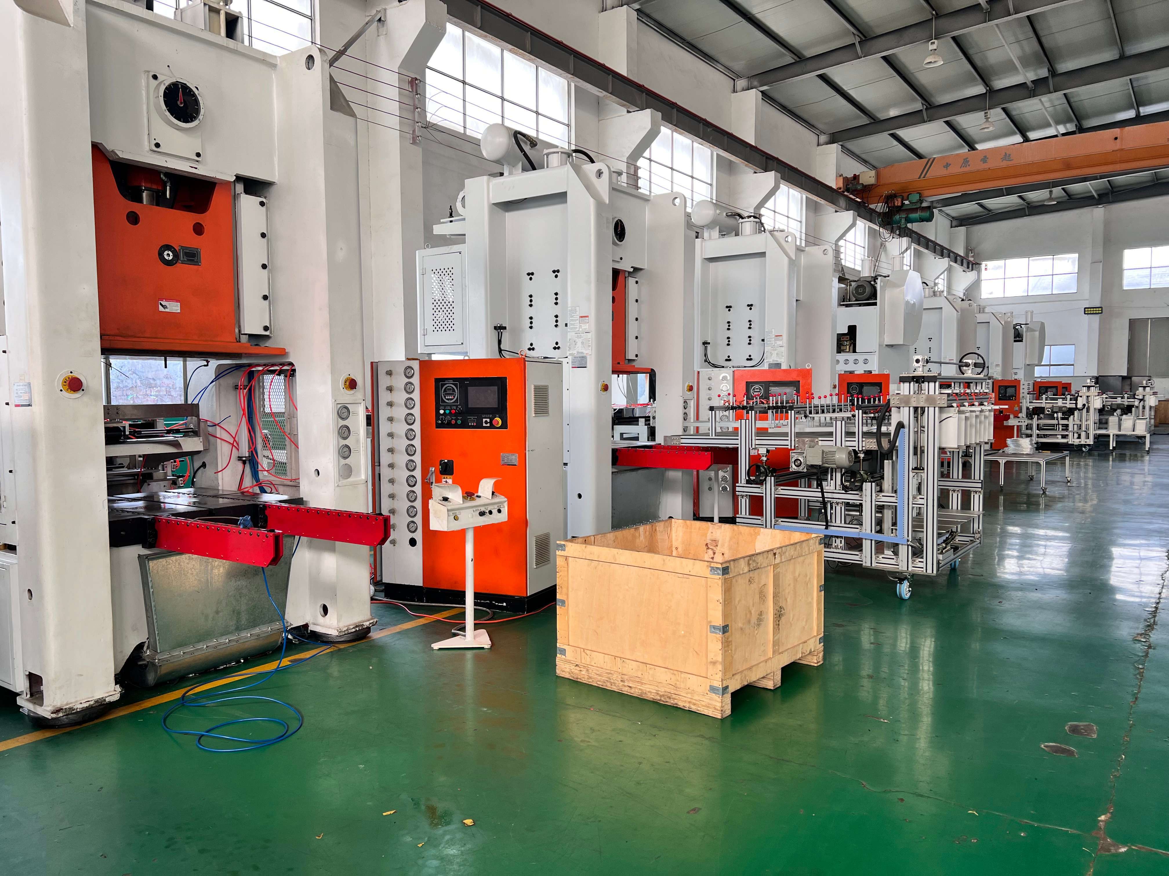 Aluminium Food Container Machine Thin & Thick Material Compatible