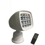 125degree DC 12v Led Boat Searchlight 6500lm With 4M Cable