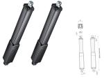 12V/24V DC Linear Inline Actuators Stroke 20~1000mm For Wheelchairs Recline Sofa