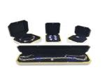 Leather Jewelry Box For Single Finger Ring With LED Light Display Case