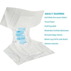 Universal Compatibility OEM Diaper in White Plastic for Diaper