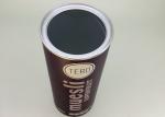 Aluminium Foil Lining Paper Tube Packaging / Oatmeal Container 83mm Diameter