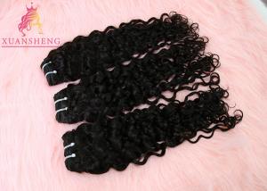 Wholesale Black Human Virgin Hair Italian Curly Extension from china suppliers